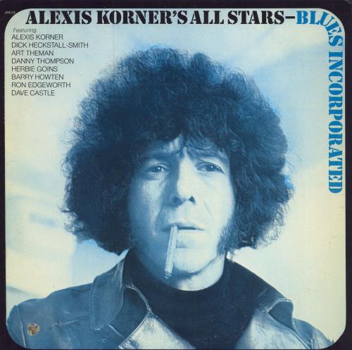Alexis Korner Alexis Korner's All Stars Blues Incorporated vinyl LP album (LP record) UK AXKLPAL780244