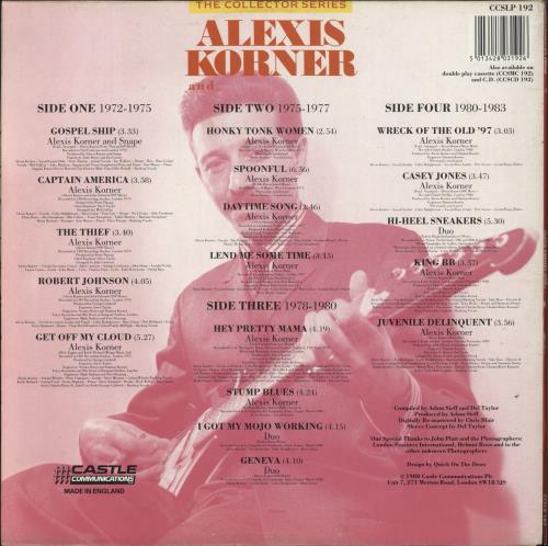 Alexis Korner And ... 2-LP vinyl record set (Double LP Album) UK AXK2LAN795881