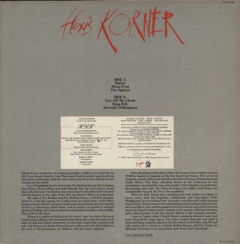 Alexis Korner Juvenile Delinquent vinyl LP album (LP record) UK AXKLPJU289091