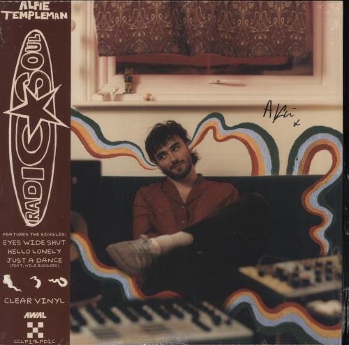 Alfie Templeman Radiosoul - Clear Vinyl - Autographed vinyl LP album (LP record) UK 5L2LPRA881408