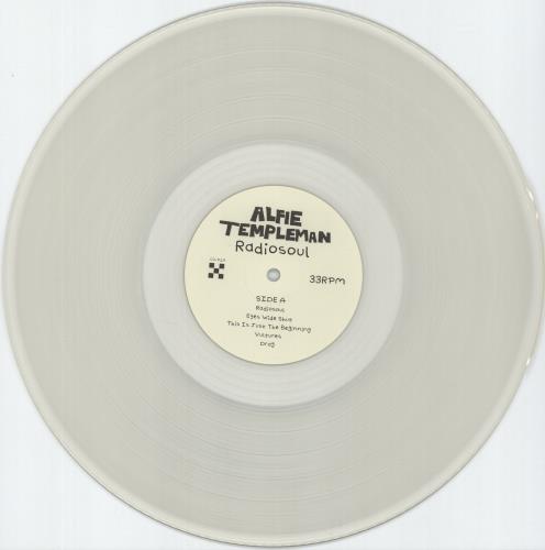 Alfie Templeman Radiosoul - Clear Vinyl - Autographed vinyl LP album (LP record) UK 5L2LPRA881408
