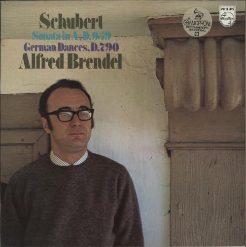 Alfred Brendel Schubert: Piano Sonata in A, D.959 & 12 German Dances D.790 vinyl LP album (LP record) UK F6GLPSC867446