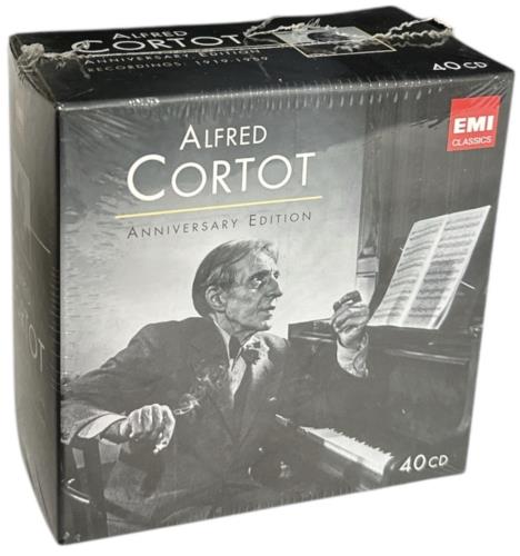 Alfred Cortot Anniversary Edition: Recordings 1919-1959 - Sealed CD Album Box Set UK H8FDXAN877432
