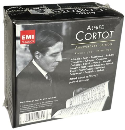 Alfred Cortot Anniversary Edition: Recordings 1919-1959 - Sealed CD Album Box Set UK H8FDXAN877432