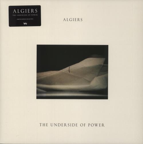 Algiers The Underside Of Power - Cream Marbled Vinyl vinyl LP album (LP record) UK 6NKLPTH871151