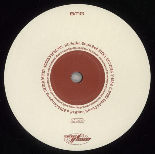 Ali Farka Toure Red - 180g Vinyl vinyl LP album (LP record) UK FT4LPRE880774