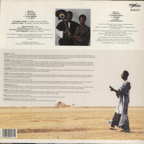 Ali Farka Toure The River vinyl LP album (LP record) UK FT4LPTH785836