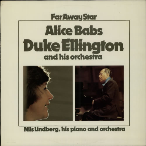 Alice Babs & Duke Ellington Far Away Star vinyl LP album (LP record) Swedish A83LPFA590775