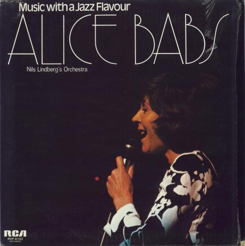 Alice Babs Music With A Jazz Flavour vinyl LP album (LP record) Japanese A8ZLPMU768740