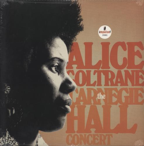 Alice Coltrane The Carnegie Hall Concert - Sealed 2-LP vinyl record set (Double LP Album) US 2AC2LTH876099