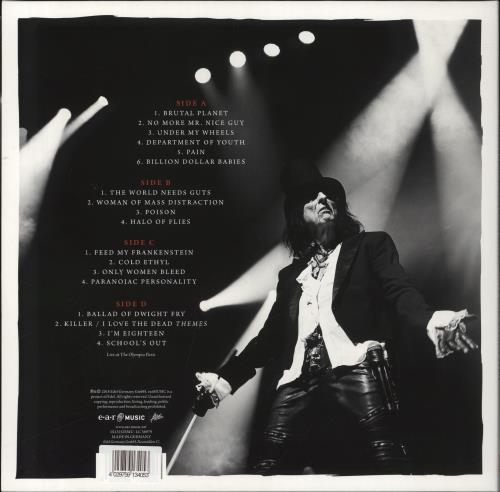 Alice Cooper A Paranormal Evening With Alice Cooper At The Olympia Paris picture disc LP (vinyl picture disc album) German COOPDAP776384