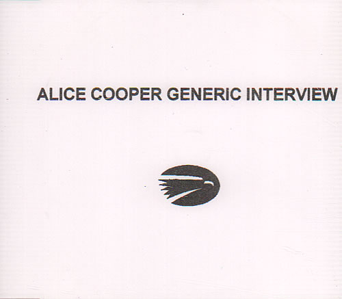 Alice Cooper Alice Cooper Generic Interview CD-R acetate UK COOCRAL636509