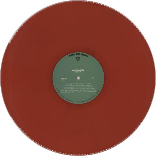 Alice Cooper Asesino - Red Vinyl vinyl LP album (LP record) Mexican COOLPAS669722