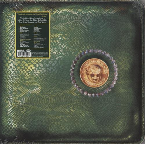 Alice Cooper Billion Dollar Babies - Sealed 3-LP vinyl record set (Triple LP Album) UK COO3LBI837686