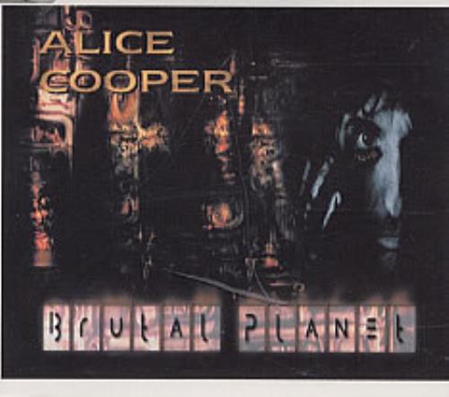 Alice Cooper Brutal Planet Masterpiece Studio Acetate CD-R acetate UK COOCRBR247609