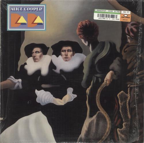 Alice Cooper DaDa - shrink vinyl LP album (LP record) US COOLPDA391706