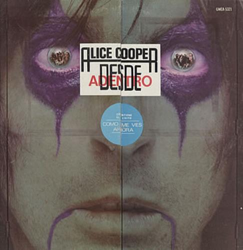 Alice Cooper Desde Adentro vinyl LP album (LP record) Mexican COOLPDE303934