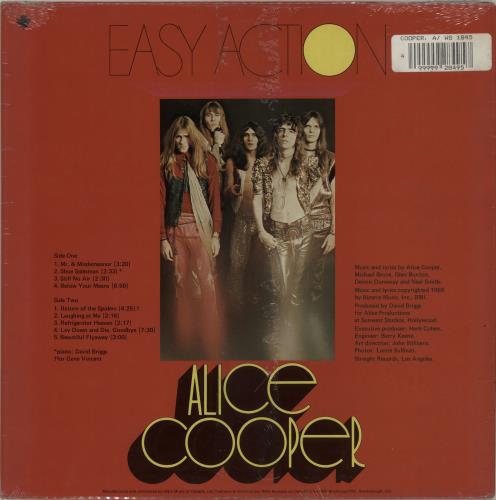 Alice Cooper Easy Action - Sealed vinyl LP album (LP record) Canadian COOLPEA654327
