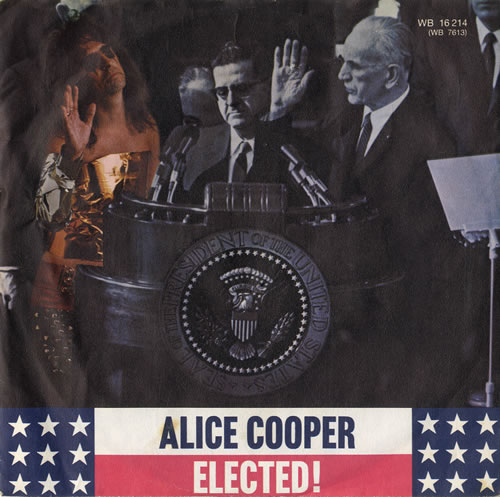 Alice Cooper Elected 7" vinyl single (7 inch record / 45) German COO07EL550317