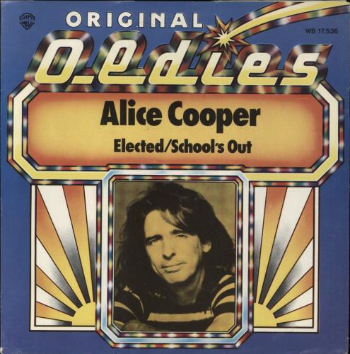 Alice Cooper Elected 7" vinyl single (7 inch record / 45) Dutch COO07EL801730