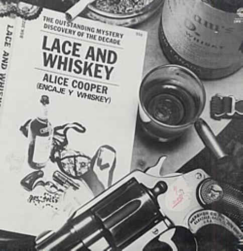 Alice Cooper Encaje Y Whiskey vinyl LP album (LP record) Mexican COOLPEN248674