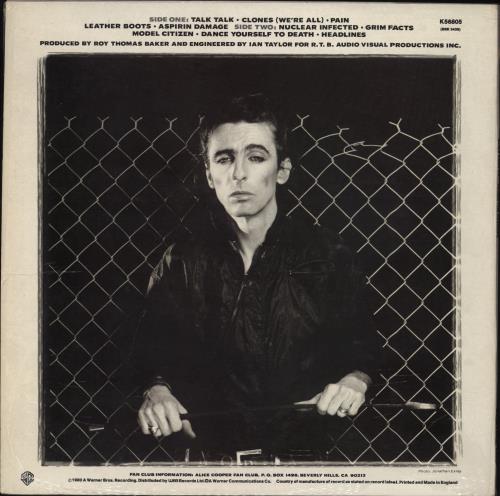 Alice Cooper Flush The Fashion - Shrink vinyl LP album (LP record) UK COOLPFL792641