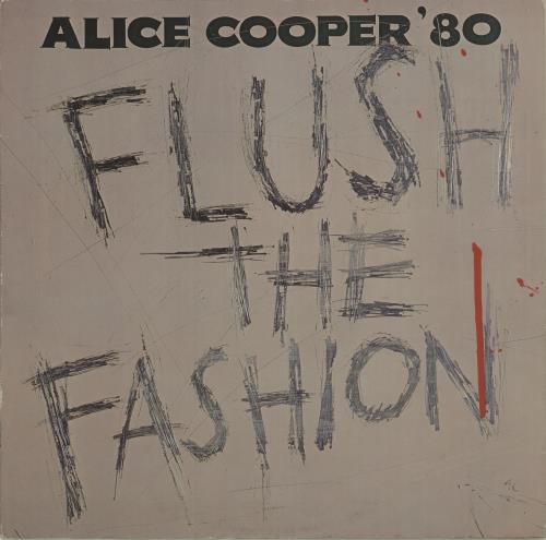Alice Cooper Flush The Fashion vinyl LP album (LP record) German COOLPFL679383