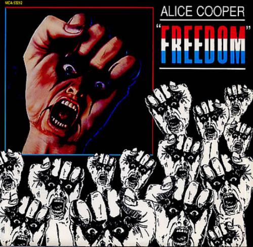 Alice Cooper Freedom 7" vinyl single (7 inch record / 45) US COO07FR100463