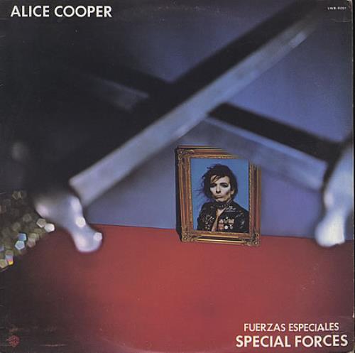 Alice Cooper Fuerzas Especiales vinyl LP album (LP record) Mexican COOLPFU202015