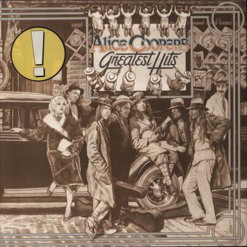 Alice Cooper Greatest Hits - price sticker vinyl LP album (LP record) German COOLPGR855397