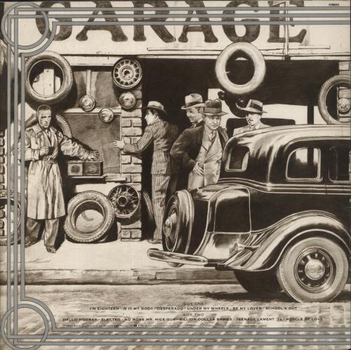 Alice Cooper Greatest Hits vinyl LP album (LP record) UK COOLPGR386123