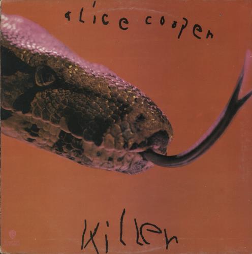 Alice Cooper Killer - Burbank Label + Loose 1972 Calendar - VG Sleeve vinyl LP album (LP record) UK COOLPKI867369