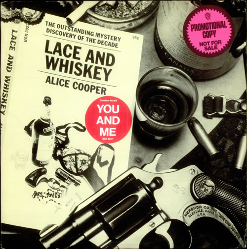 Alice Cooper Lace & Whisky vinyl LP album (LP record) US COOLPLA531905