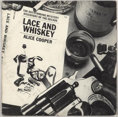 Alice Cooper Lace And Whiskey - EX vinyl LP album (LP record) US COOLPLA734863