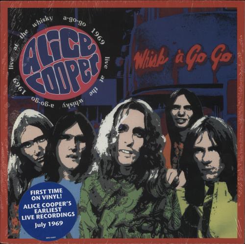 Alice Cooper Live At The Whiskey A-Go-Go 1969 vinyl LP album (LP record) German COOLPLI867527