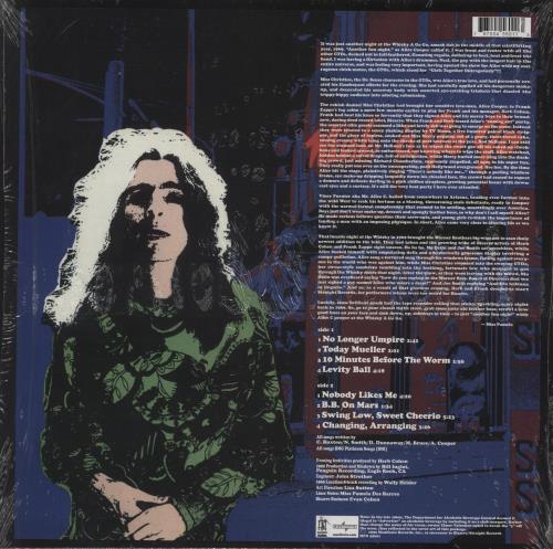 Alice Cooper Live At The Whiskey A-Go-Go 1969 vinyl LP album (LP record) German COOLPLI867527