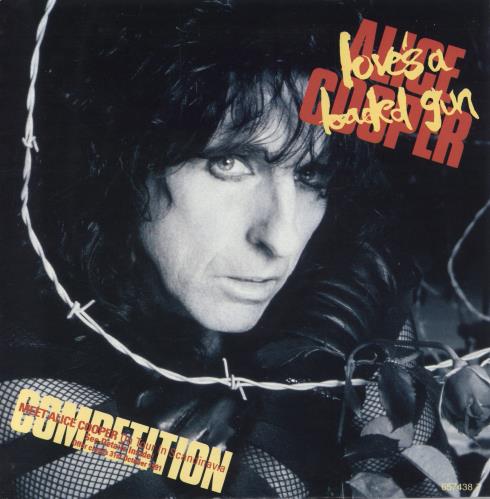 Alice Cooper Love's A Loaded Gun 7" vinyl single (7 inch record / 45) UK COO07LO778966