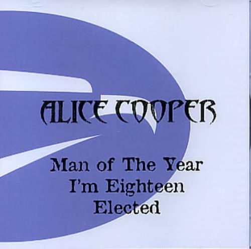 Alice Cooper Man Of The Year CD single (CD5 / 5") US COOC5MA296970