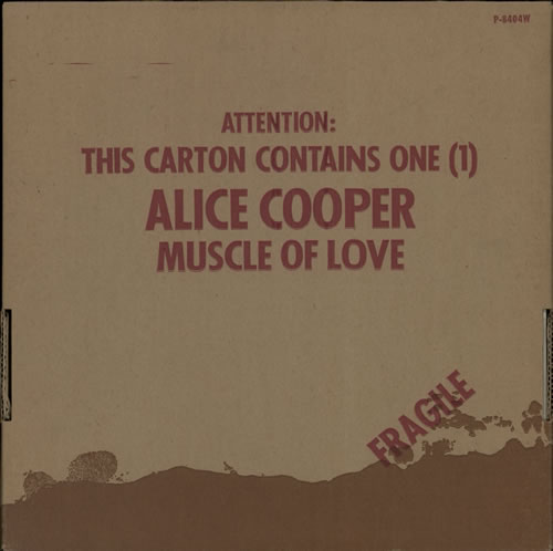 Alice Cooper Muscle Of Love + Box vinyl LP album (LP record) Japanese COOLPMU585966