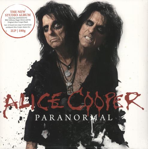 Alice Cooper Paranormal - 180gram Vinyl + CD - Sealed 2-LP vinyl record set (Double LP Album) German COO2LPA749104