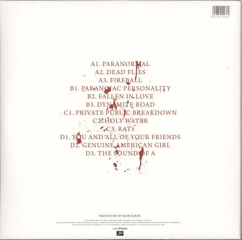 Alice Cooper Paranormal - White Vinyl 2-LP vinyl record set (Double LP Album) German COO2LPA736153