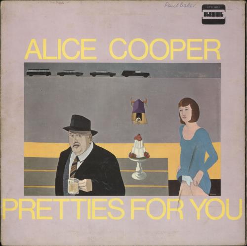 Alice Cooper Pretties For You - WOS vinyl LP album (LP record) UK COOLPPR606817