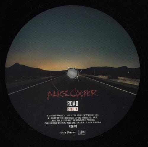 Alice Cooper Road - 180gm + DVD 2-LP vinyl record set (Double LP Album) UK COO2LRO880541