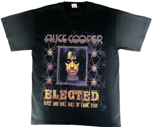 Alice Cooper Rock And Roll Hall Of Fame t-shirt UK COOTSRO879790