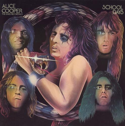 Alice Cooper School Days - 1st 2-LP vinyl record set (Double LP Album) UK COO2LSC828237