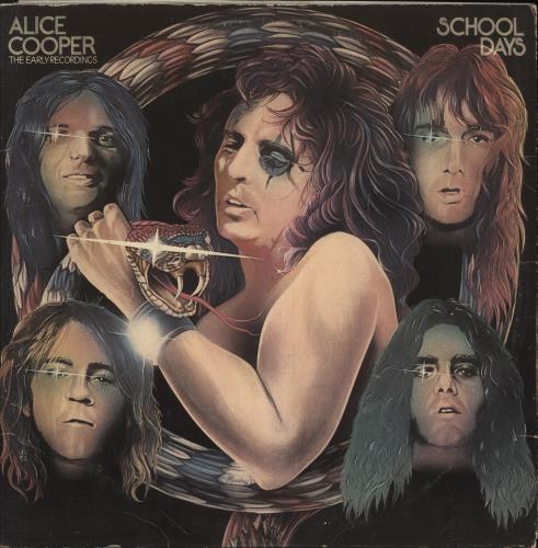 Alice Cooper School Days 2-LP vinyl record set (Double LP Album) UK COO2LSC578252