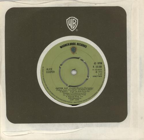 Alice Cooper School's Out - 4pr 7" vinyl single (7 inch record / 45) UK COO07SC564164