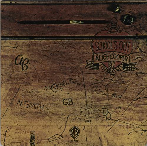 Alice Cooper School's Out - COMPLETE vinyl LP album (LP record) US COOLPSC644405