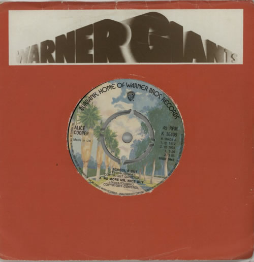 Alice Cooper School's Out - Series sleeve 7" vinyl single (7 inch record / 45) UK COO07SC607566