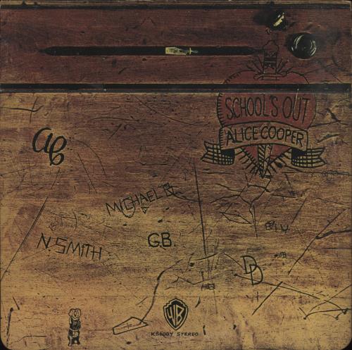 Alice Cooper School's Out - Test Pressing vinyl LP album (LP record) UK COOLPSC826633